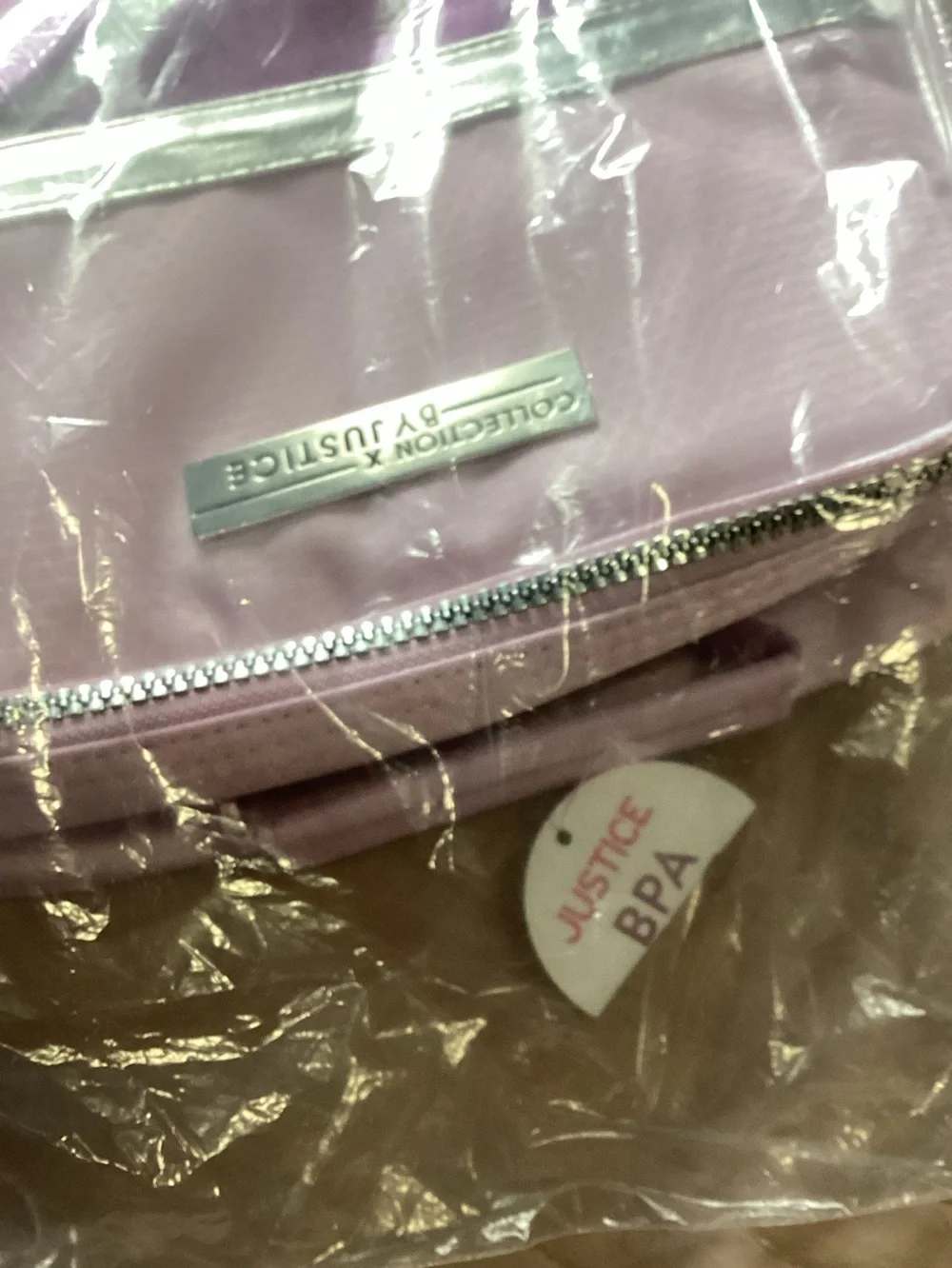Kids Lavender Backpack and Lunch Bag Set - Purple